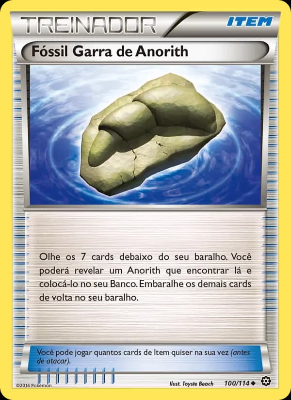 Fóssil Garra de Anorith