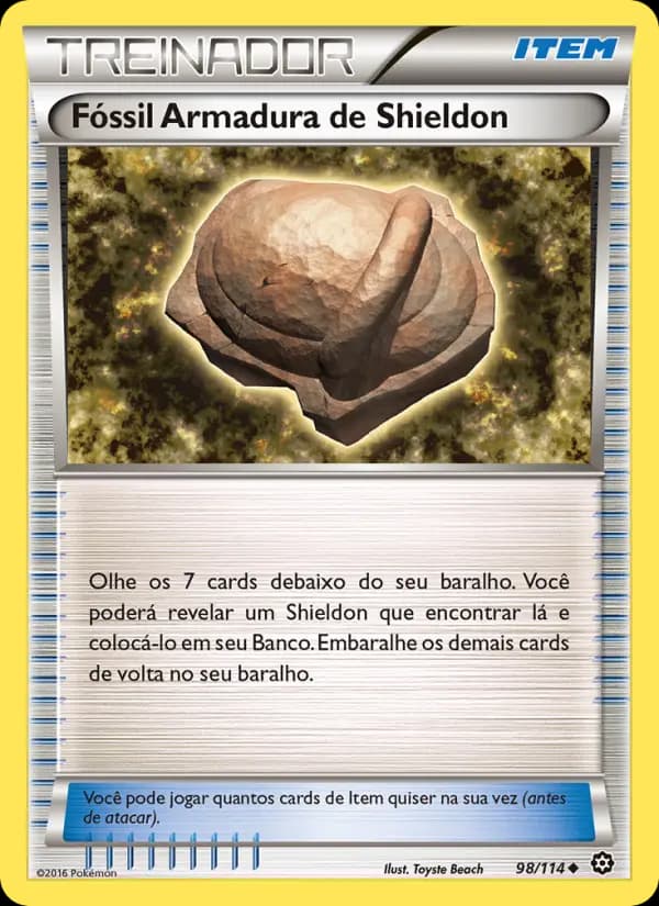 Fóssil Armadura de Shieldon