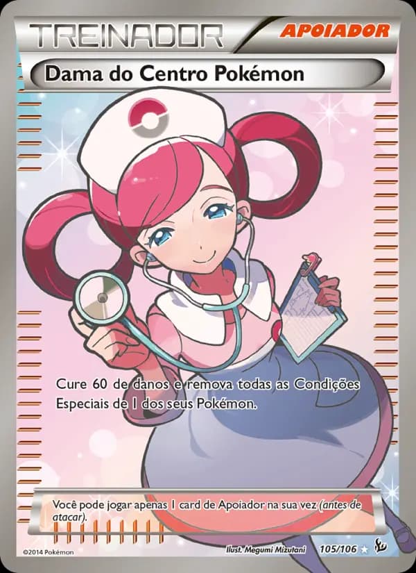 Dama do Centro Pokémon