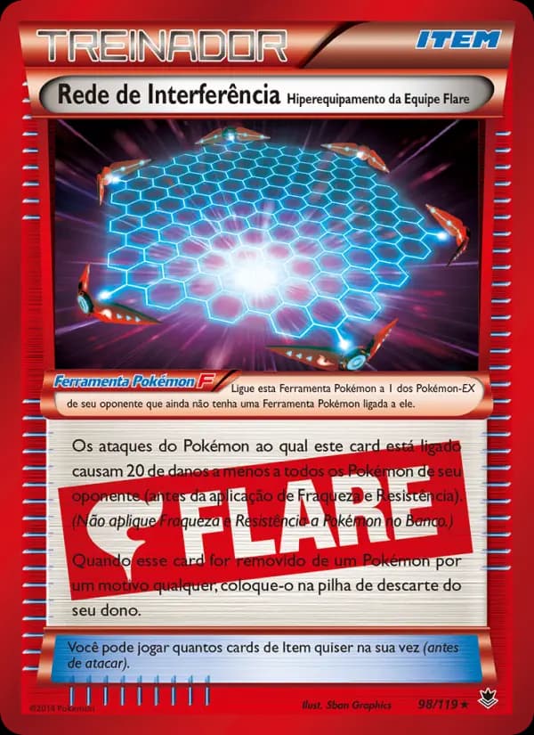 Rede de Interferência – Hiperequipamento da Equipe Flare