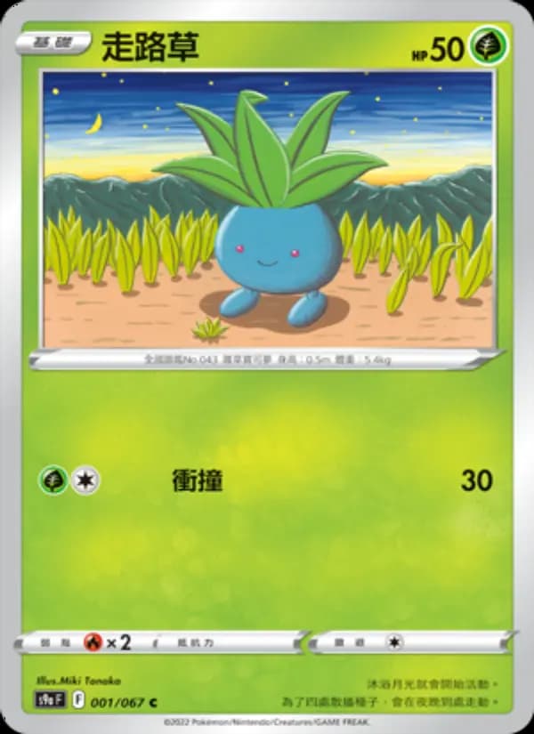 走路草