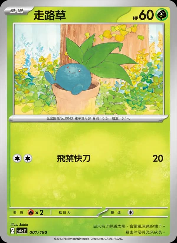 走路草