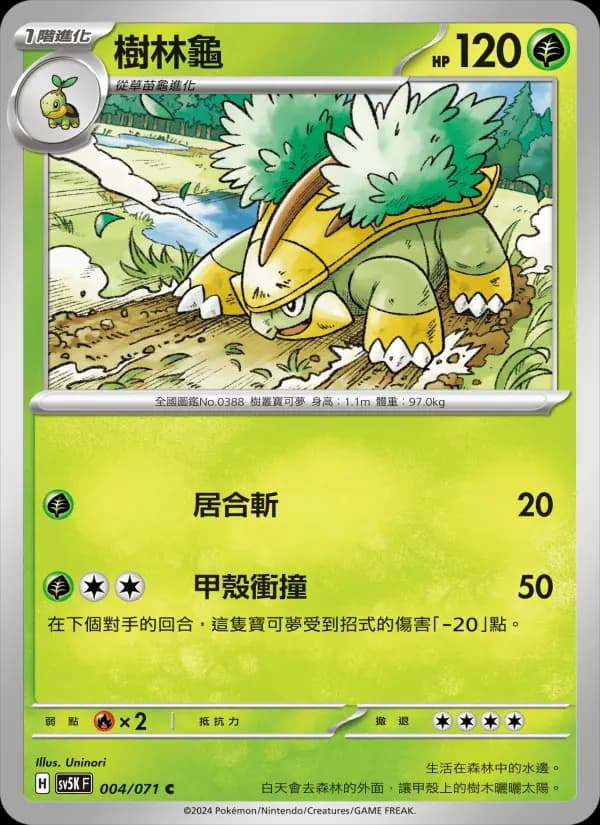樹林龜