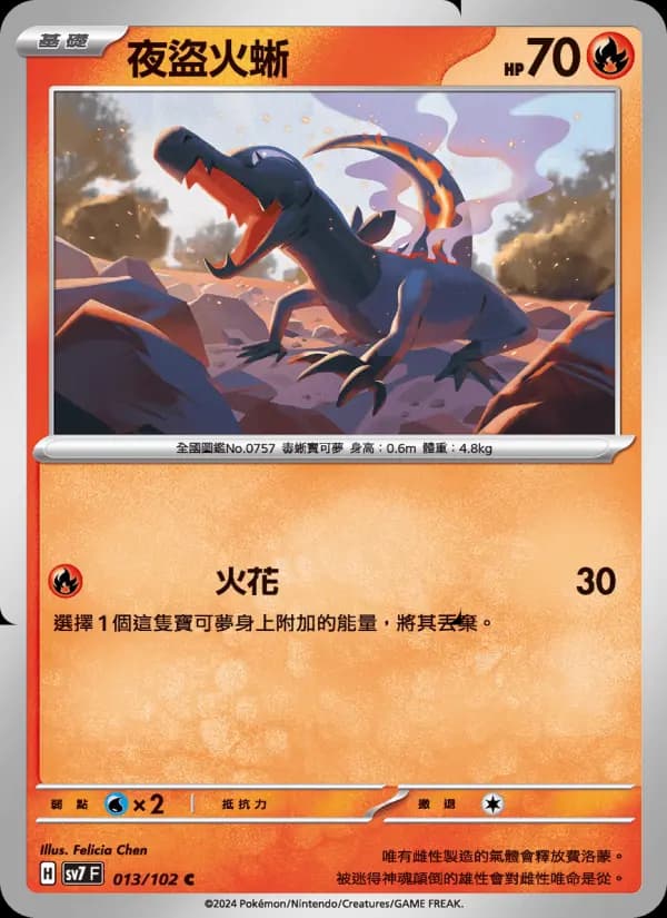 夜盜火蜥