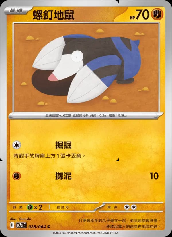 螺釘地鼠