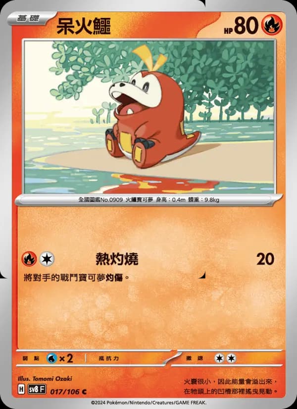 呆火鱷