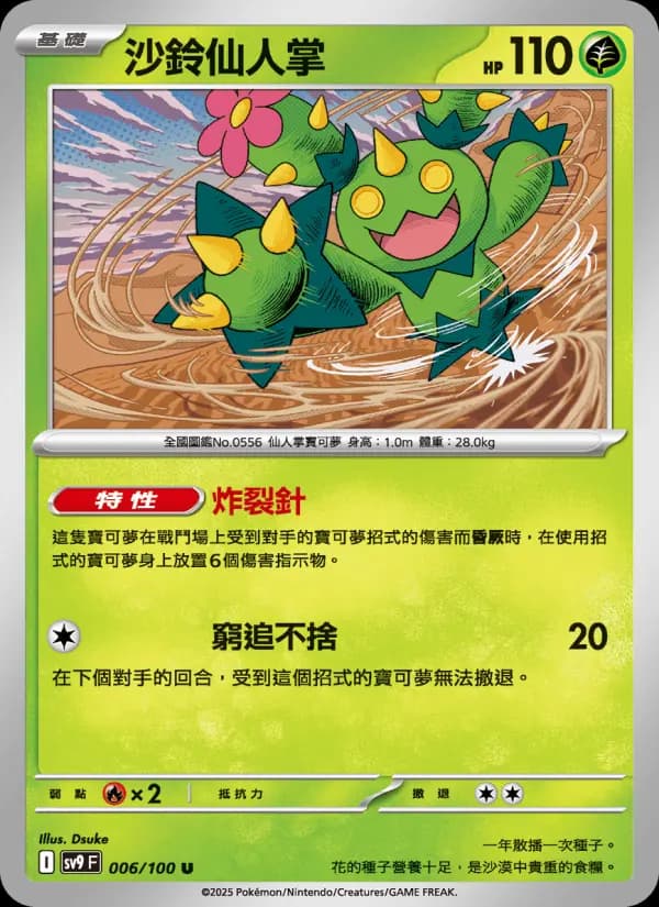 沙鈴仙人掌