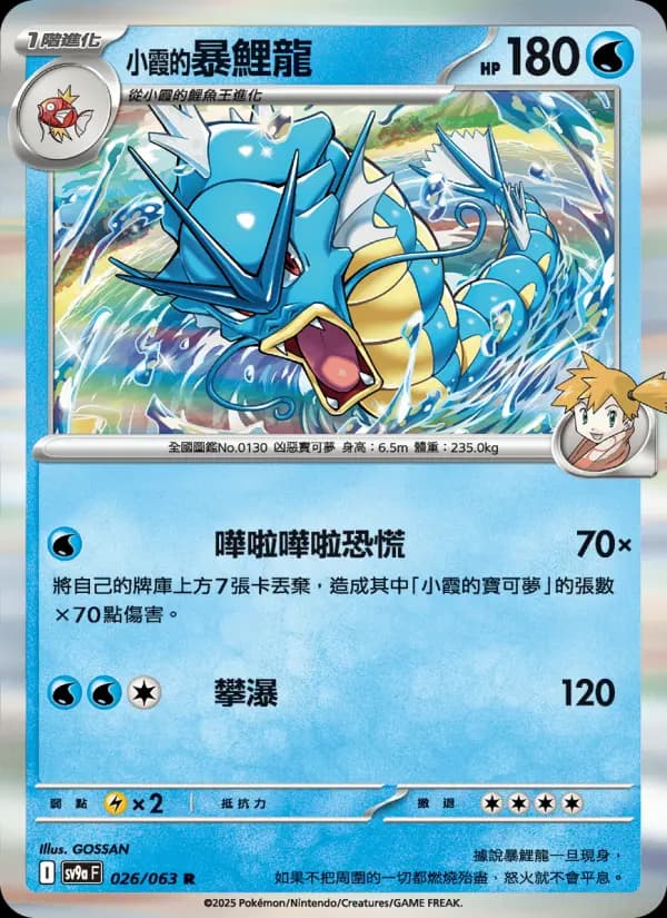 <小霞的>暴鯉龍