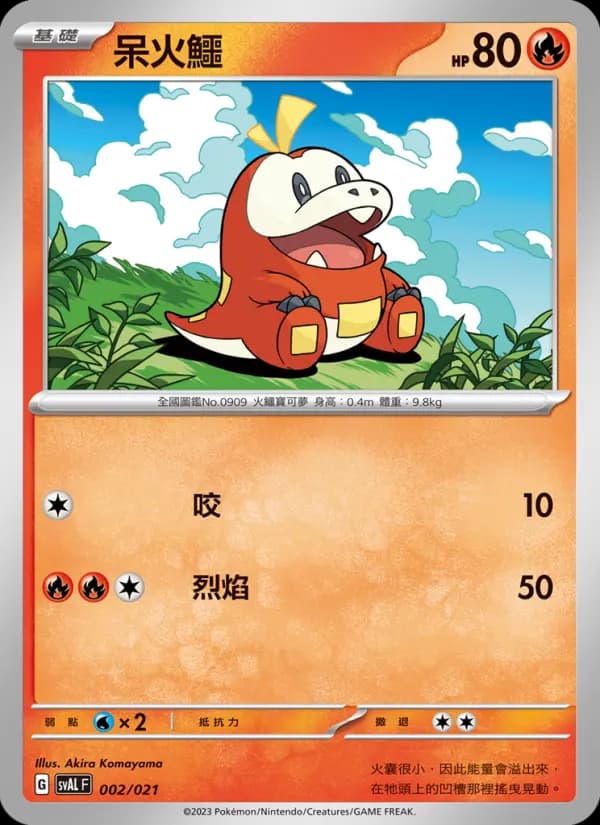 呆火鱷